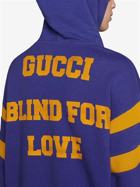 blind for love gucci hoodie fake|gucci hoodie scam.